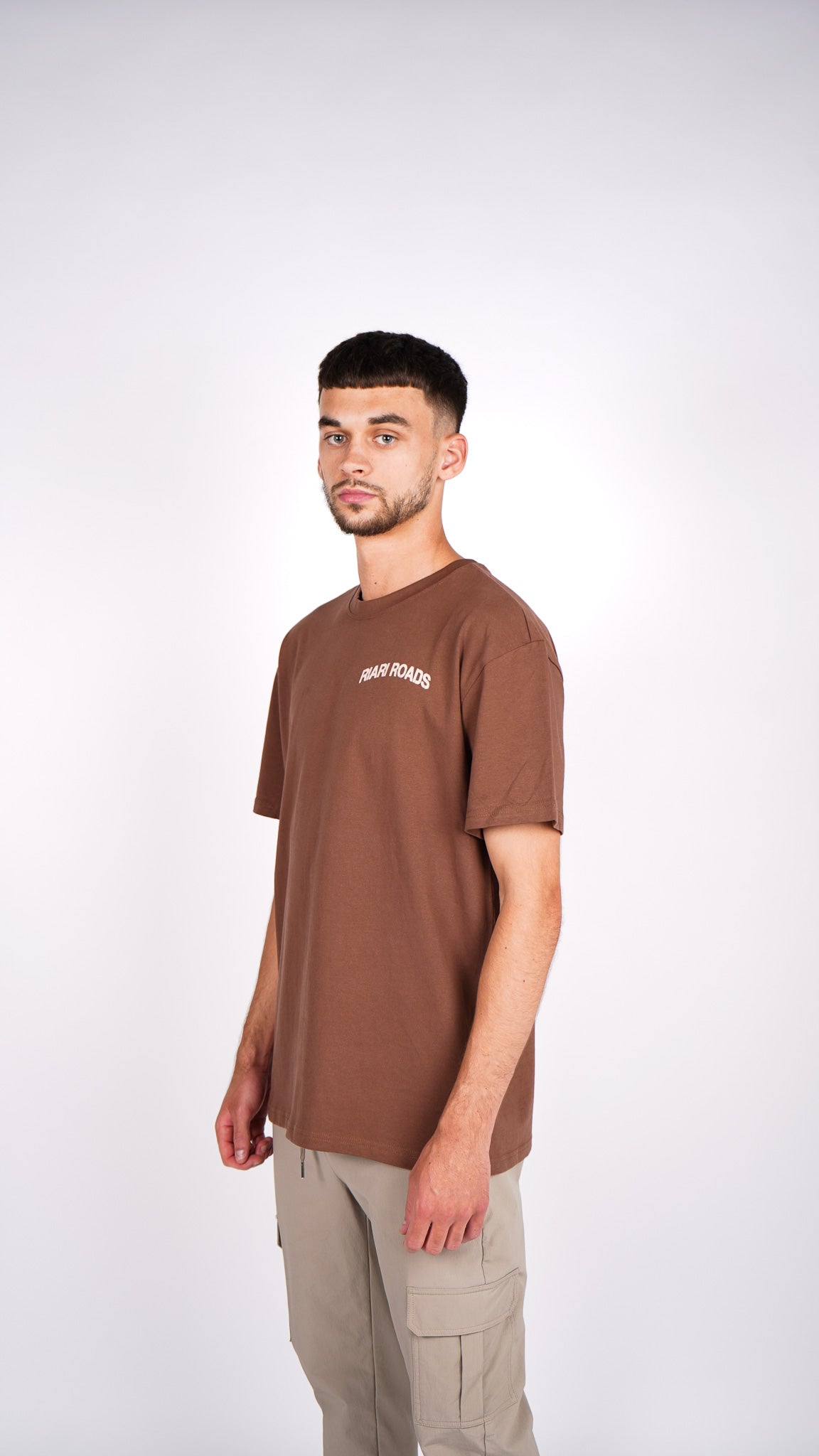 Riari Roads Tee - Mocha Brown