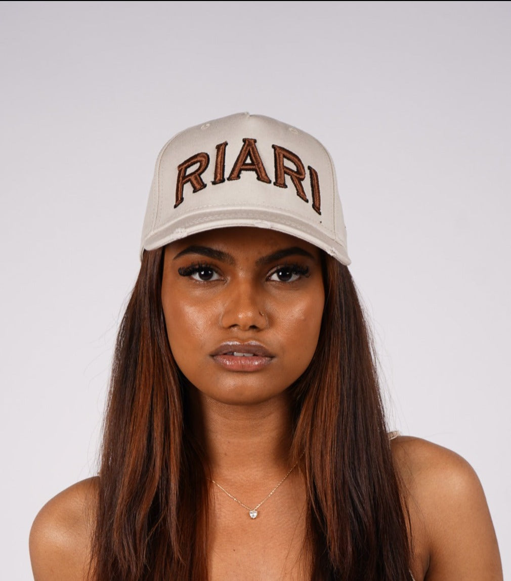 Riari Distressed Cap - Desert Sand