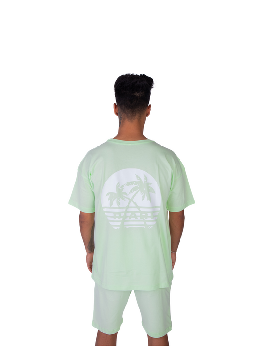 Palm Tee - Lime