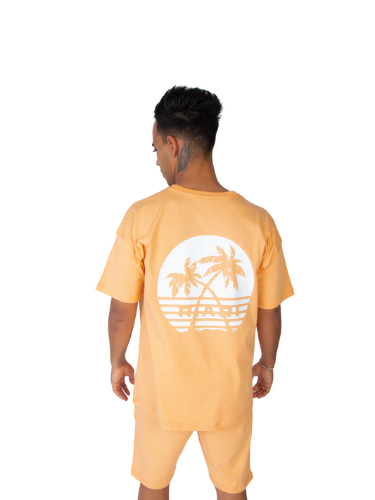 Palm Tee - Peach