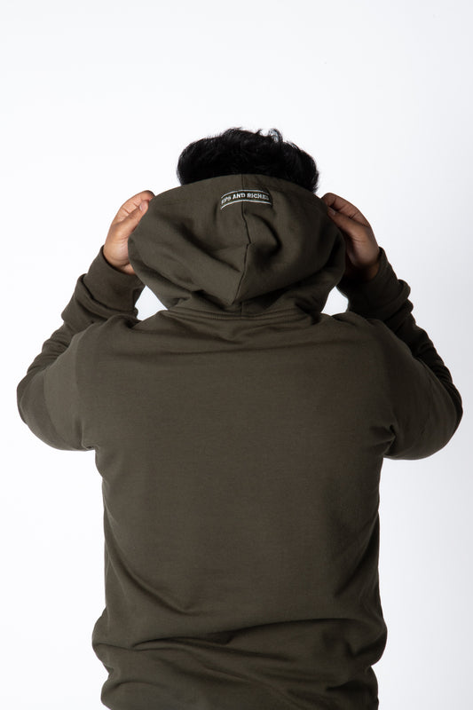 The Motto Hoodie - Khaki