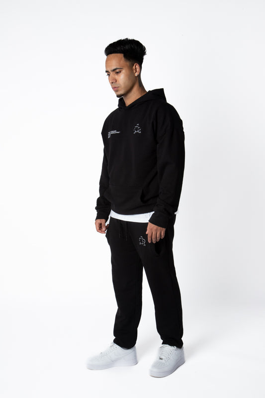 The Motto Tracksuit - Black