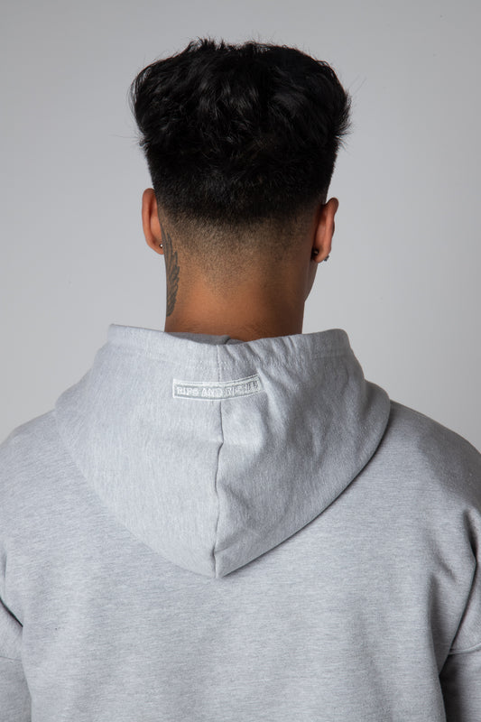 The Motto Hoodie - Grey