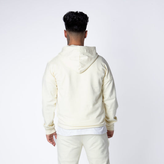 The Motto Hoodie - Cream