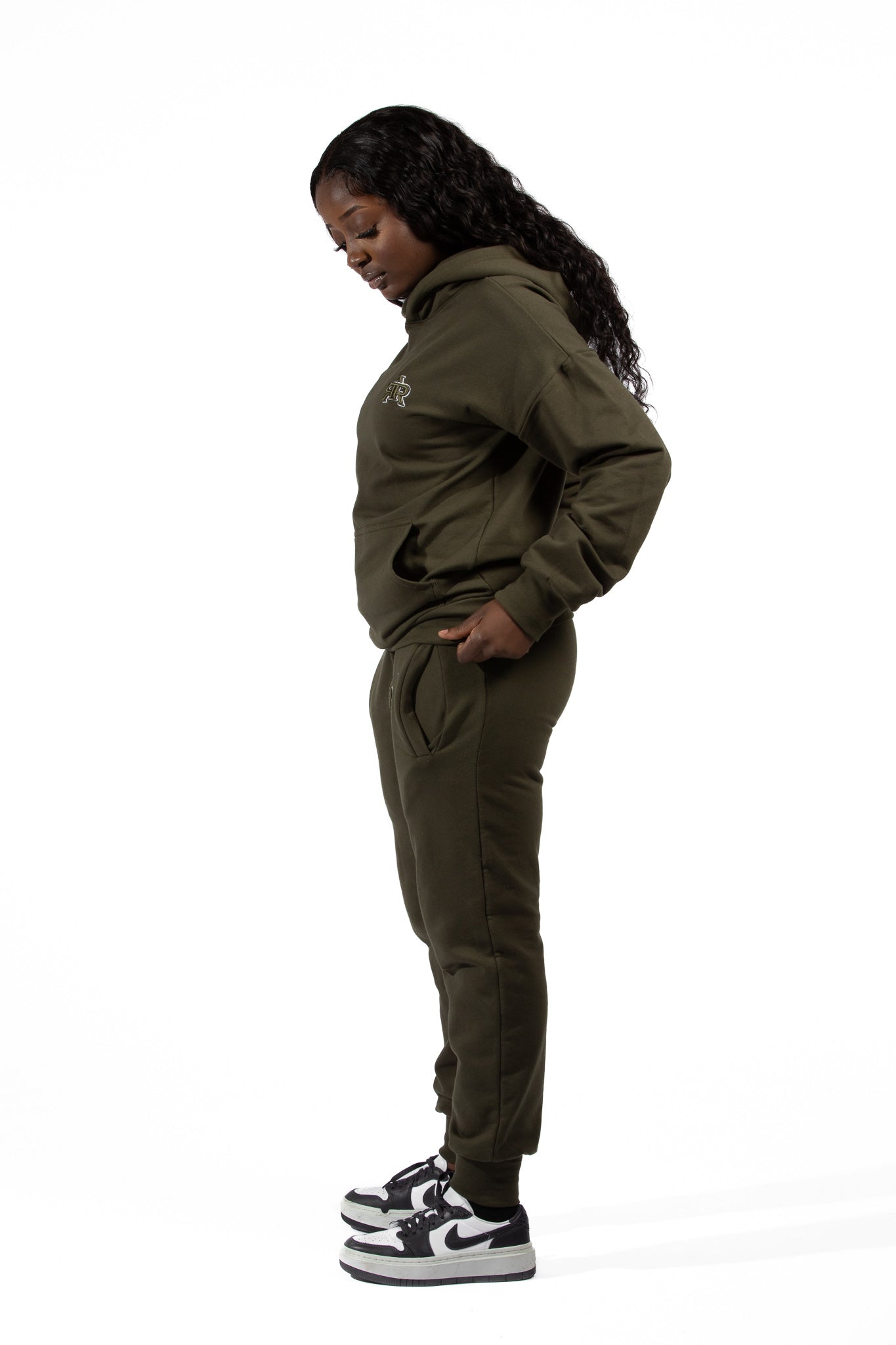 The Motto Tracksuit - Khaki