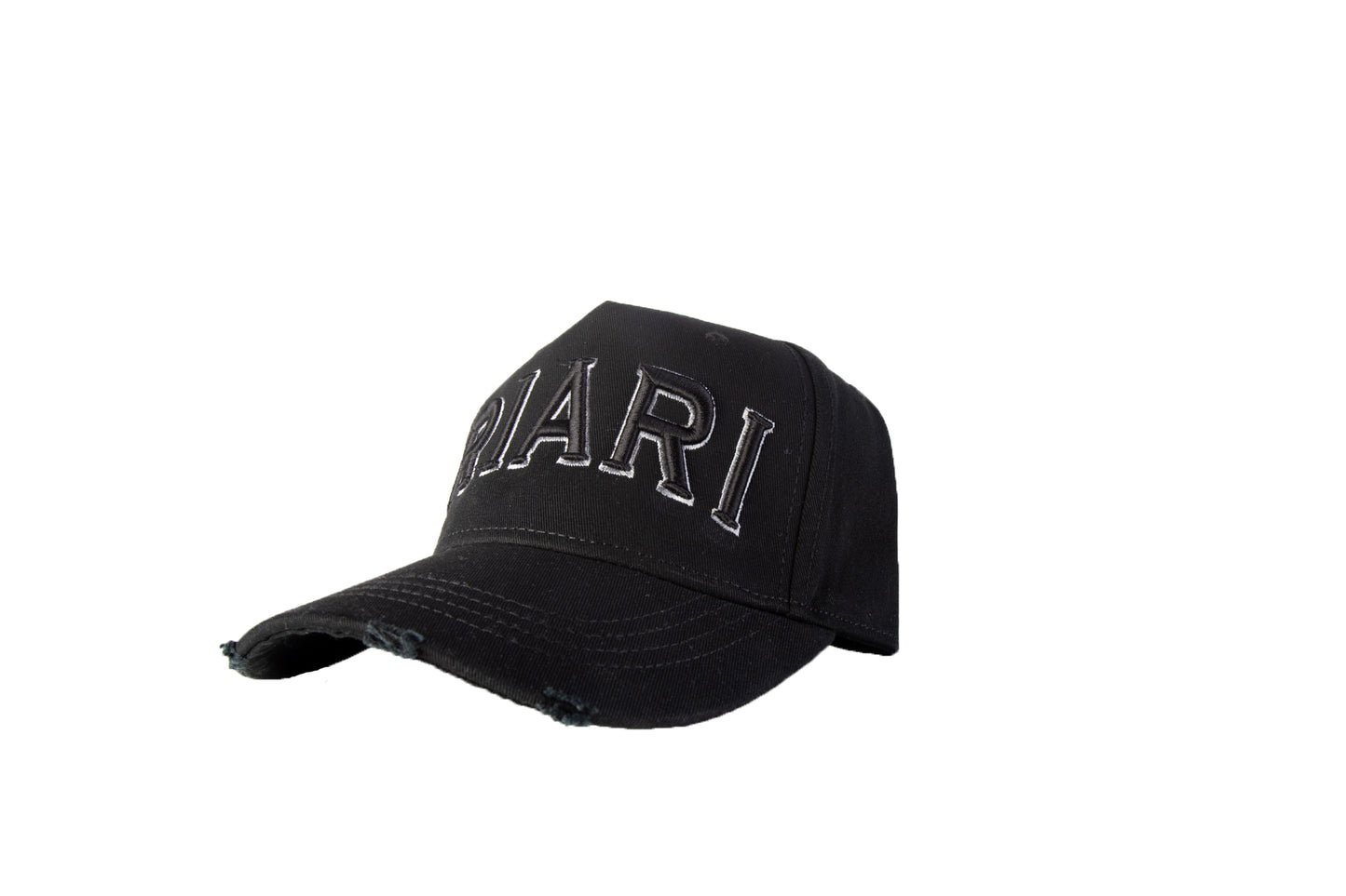 SS21 Distressed Cap - Black