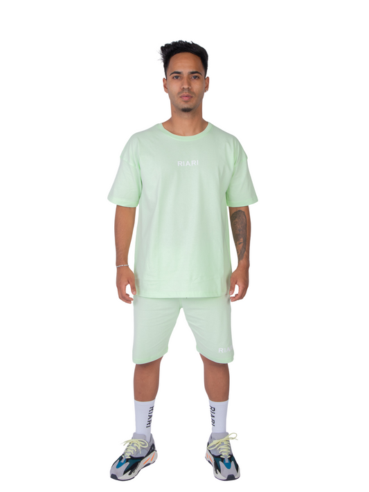 Palm Shorts - Lime