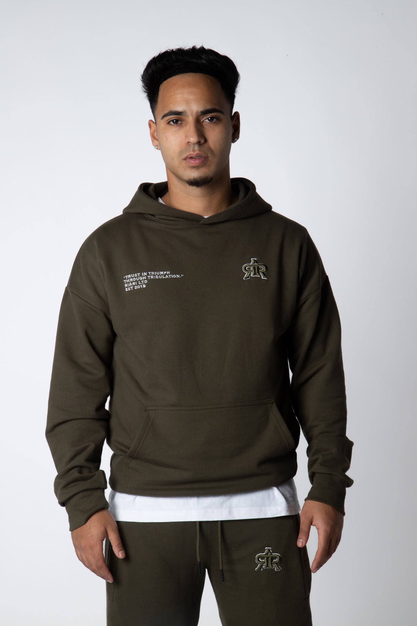 The Motto Hoodie - Khaki