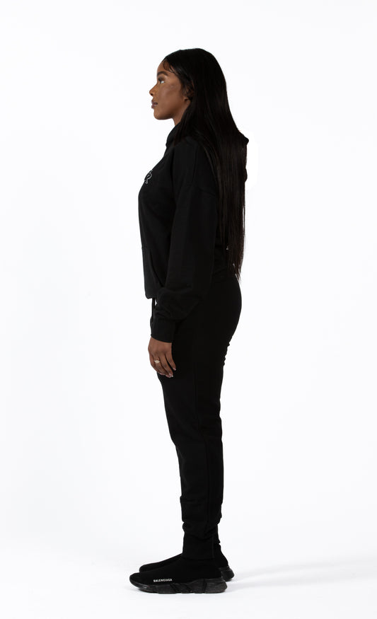 The Motto Tracksuit - Black
