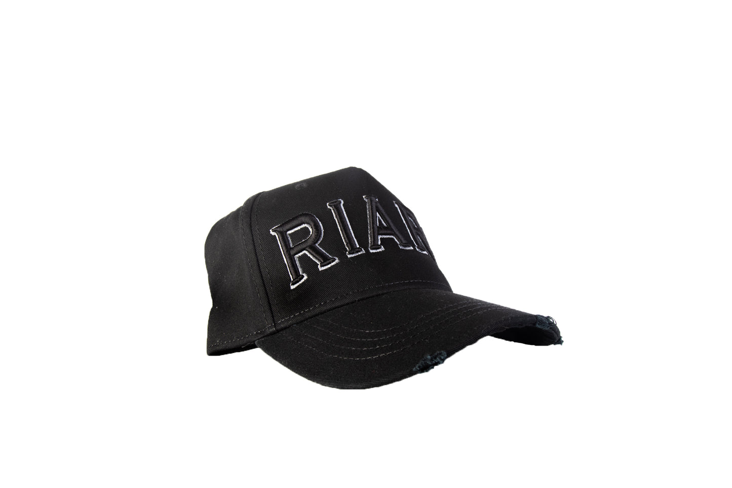 SS21 Distressed Cap - Black