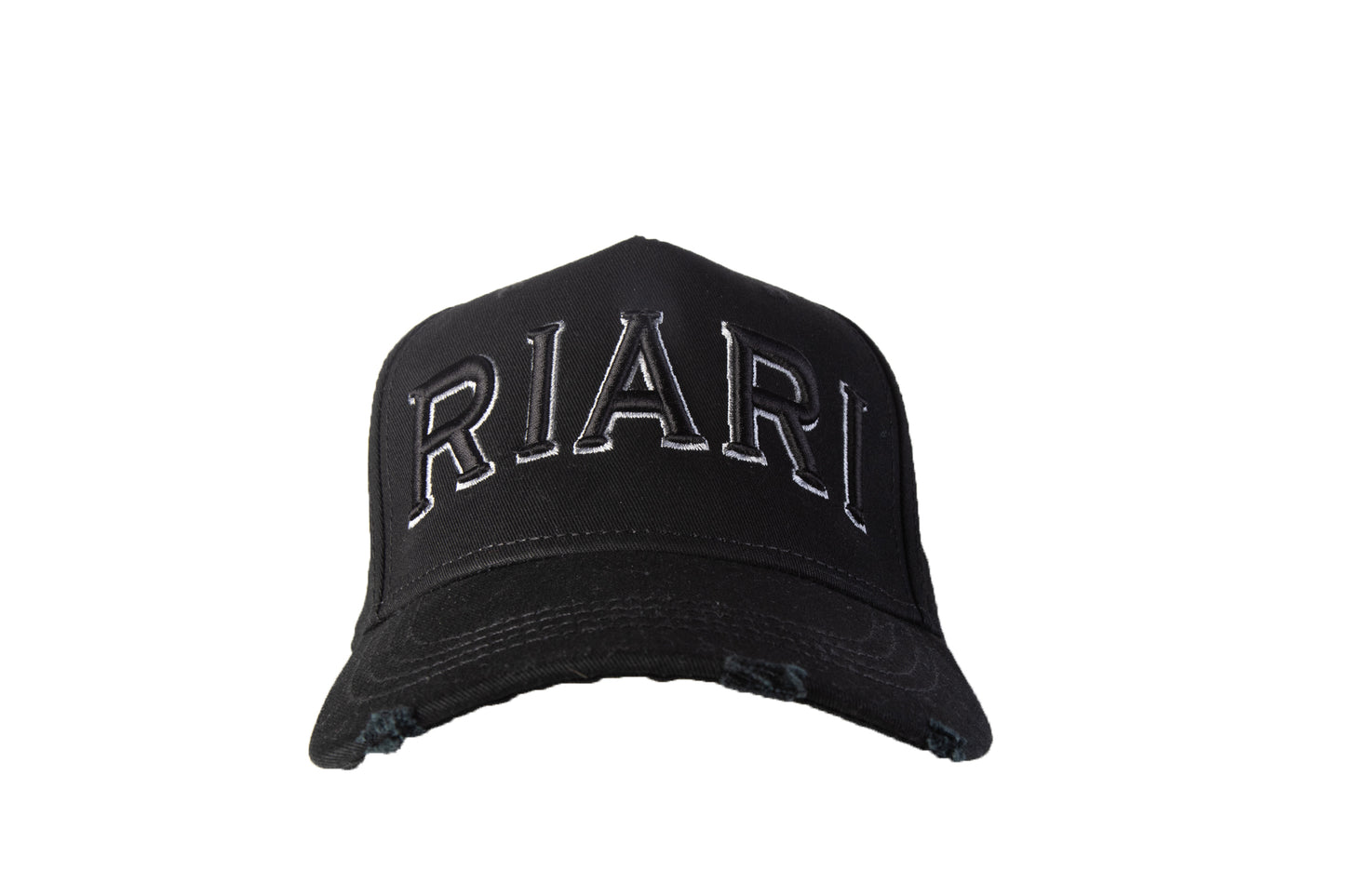 SS21 Distressed Cap - Black